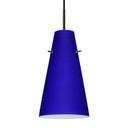 Mini Pendants Glass Down by Besa ( 74 | 1JC-4124CM-LED-BK Besa Cierro Pendant ) 