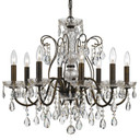 Mid. Chandeliers Candle by Crystorama ( 60 | 3028-EB-CL-MWP Butler ) 