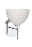 Sconces Single Glass by Besa ( 74 | 1SW-4679KR-CR Brella ) 