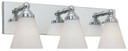 Bathroom Fixtures Three Lights by Designers Fountain ( 43 | 6493-CH Hudson ) 