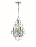 Mini Chandeliers Candle by Crystorama ( 60 | 3224-CH-CL-MWP Imperial ) 