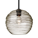 Mini Pendants Glass Down by Besa ( 74 | 1TT-462702-EDIL-BK Besa Wave 10 Pendant ) 