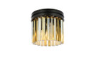 Flush Mounts Drum Shade by Elegant Lighting ( 173 | 1208F12MB-GT/RC Sydney ) 