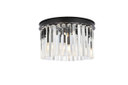 Flush Mounts Drum Shade by Elegant Lighting ( 173 | 1208F16MB/RC Sydney ) 