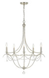 Mid. Chandeliers Candle by Crystorama ( 60 | 425-SA Metro ) 