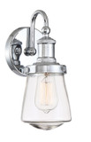 Sconces Single Glass by Designers Fountain ( 43 | 69501-CH Taylor ) 