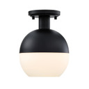 Semi-Flush Mts. Glass Down by Designers Fountain ( 43 | D321M-SF-MB Linden ) 