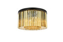 Flush Mounts Drum Shade by Elegant Lighting ( 173 | 1208F26MB-GT/RC Sydney ) 