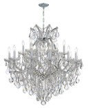 Mid. Chandeliers Candle by Crystorama ( 60 | 4418-CH-CL-MWP Maria Theresa ) 