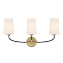Bathroom Fixtures Three Lights by Crystorama ( 60 | NIL-70013-BF-MG Niles ) 