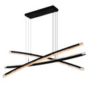 Large Chandeliers Geometric/Linear by CWI Lighting ( 401 | 1710P70-3-101 Saber ) 