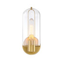 Sconces Single Glass by Designers Fountain ( 43 | D332M-WS-BG Skylar ) 