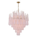 Mid. Chandeliers Glass Down by Crystorama ( 60 | OLL-6008-AG-BH Ollie ) 