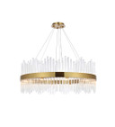 Large Chandeliers Drum Shade by Elegant Lighting ( 173 | 3000D36SG Dallas ) 