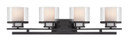 Bathroom Fixtures Four Lights by Designers Fountain ( 43 | 86104-BBR Fusion ) 
