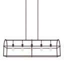 Linear/Island 4 Light + by Capital Lighting ( 65 | 825751BZ Aubrey ) 