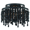 Semi-Flush Mts. Drum Shade by Crystorama ( 60 | POP-A5073-MK Poppy ) 
