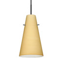 Mini Pendants Glass Down by Besa ( 74 | 1JC-4124VM-BK Besa Cierro Pendant ) 