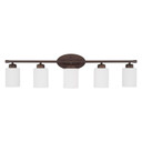 Bathroom Fixtures Five+Lights by Capital Lighting ( 65 | 115251BZ-338 Dixon ) 