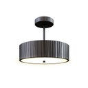 Semi-Flush Mts. Drum Shade by Alora ( 452 | SF361212UB Kensington ) 