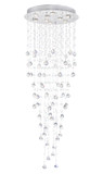Flush Mounts Multi-Port/Cluster by CWI Lighting ( 401 | 6601C24C(H:35) Rain Drop ) 