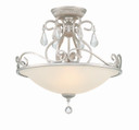 Semi-Flush Mts. Bowl Style by Crystorama ( 60 | 5010-OS-CL-MWP Ashton ) 