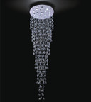 Flush Mounts Multi-Port/Cluster by CWI Lighting ( 401 | 6601C32C-16 Rain Drop ) 