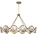 Large Chandeliers Ring/Halo by Crystorama ( 60 | QUI-7629-DT Quincy ) 