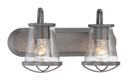 Bathroom Fixtures Two Lights by Designers Fountain ( 43 | 87002-WI Darby ) 
