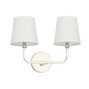 Sconces Double Candle by Capital Lighting ( 65 | 119321PN-674 Dawson ) 