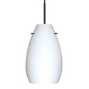 Mini Pendants Glass Down by Besa ( 74 | 1JC-412607-BK Besa Pera 9 Pendant ) 