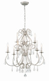 Mid. Chandeliers Candle by Crystorama ( 60 | 5019-OS-CL-MWP Ashton ) 