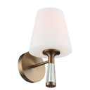 Sconces Single Glass by Crystorama ( 60 | RAM-A3401-VG Ramsey ) 