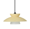 Mini Pendants Glass Down by Besa ( 74 | X-271897-BK Besa Trilo 7 Pendant ) 