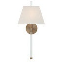 Sconces Single Candle by Crystorama ( 60 | REN-261-AG Renee ) 