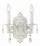 Sconces Double Candle by Crystorama ( 60 | 5022-AW-CL-MWP Paris Market ) 