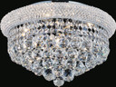Flush Mounts Drum Shade by CWI Lighting ( 401 | 8001C18C Empire ) 