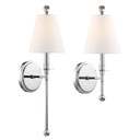 Sconces Single Candle by Crystorama ( 60 | RIV-382-PN Riverdale ) 