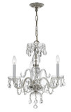 Mini Chandeliers Candle by Crystorama ( 60 | 5044-CH-CL-MWP Traditional Crystal ) 