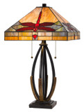 Lamps Table by Cal Lighting ( 225 | BO-3009TB Tiffany ) 