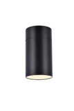 Exterior Wall Mount by Elegant Lighting ( 173 | LDOD4039BK Raine ) 