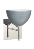 Sconces Single Glass by Besa ( 74 | 1SW-4679TN-CR-SQ Brella ) 
