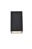 Exterior Wall Mount by Elegant Lighting ( 173 | LDOD4041BK Raine ) 