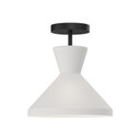 Semi-Flush Mts. Glass Down by Alora ( 452 | SF473710MBOP Betty ) 