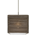 Multi-Systems Line Voltage Pendants by Besa ( 74 | 1JT-KIRK12-LED-BR Kirk 12 ) 