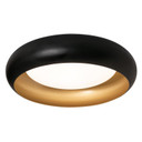 Flush Mounts Slimline/Low Profile by AFX Lighting ( 162 | KYCF15LAJD1BK Kayce ) 