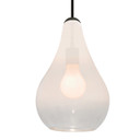 Mini Pendants Glass Down by Besa ( 74 | 1JT-LEONWC-BK Besa Leon Pendant ) 