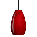Mini Pendants Glass Down by Besa ( 74 | 1JC-4126MA-BK Besa Pera 9 Pendant ) 