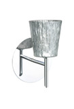 Sconces Single Glass by Besa ( 74 | 1SW-5125SF-CR Nico ) 