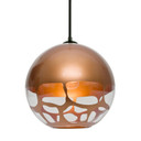 Mini Pendants Metal Shade by Besa ( 74 | J-ROCKYCP-BK Besa Rocky Pendant ) 